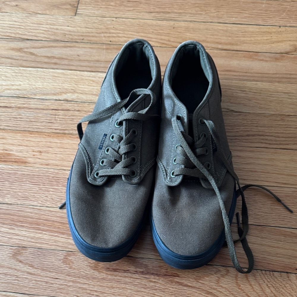 Vans Off The Wall Olive Shoe